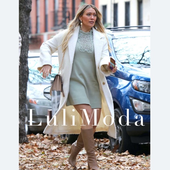 Zara Lace Up Dress Knit Organza Bloggers Favorite - Picture 3 of 7